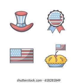 Usa independence day design