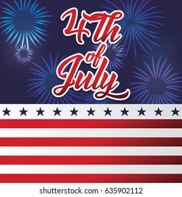 USA independence day design