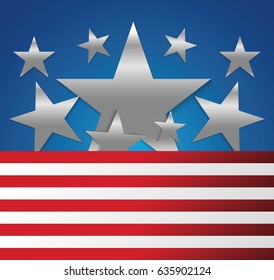 USA independence day design