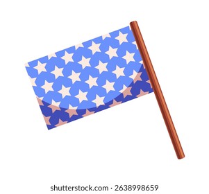 USA independence day flag attribute