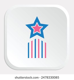 USA Independence Day Icons: Celebrate Freedom with Dynamic Graphics