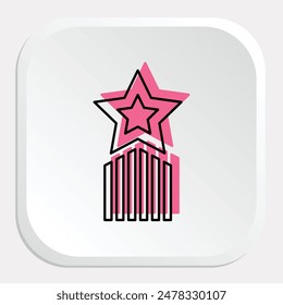 USA Independence Day Icons: Celebrate Freedom with Dynamic Graphics