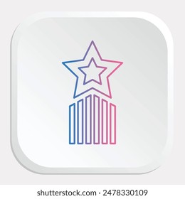 USA Independence Day Icons: Celebrate Freedom with Dynamic Graphics