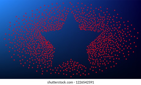  USA Independence Day.  . Invitation Background. Banner, Christmas and New Year card, Postcard, Packaging, Textile Print.