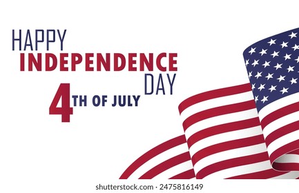 usa independence day poster illustration