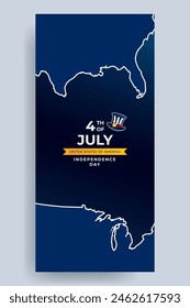 USA Independence Day Social Media Banner Design