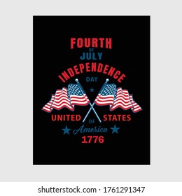 USA independence Day t-shirt Design, 4th July USA t-shirt  