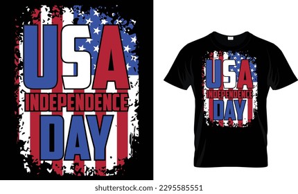 usa independence day... T-Shirt design template