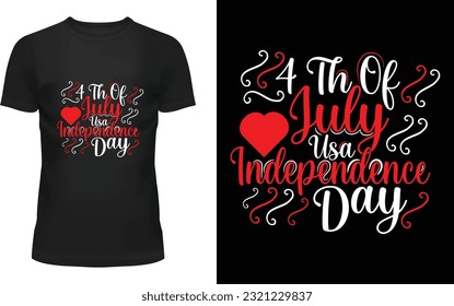 usa independence day t-shirt design