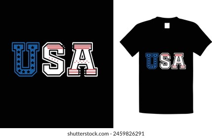 USA Independence day t-shirt design