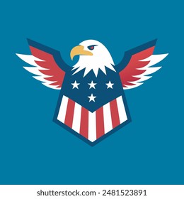 USA independence day t-shirt design vector Illustrations