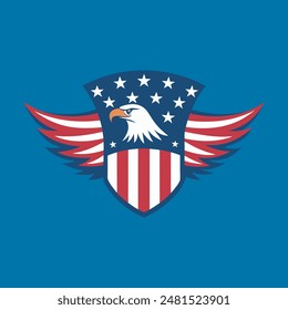 USA independence day t-shirt design vector Illustrations