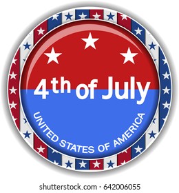 USA independence day Vector background.