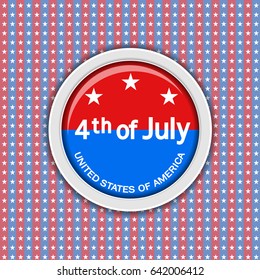 USA independence day Vector background.