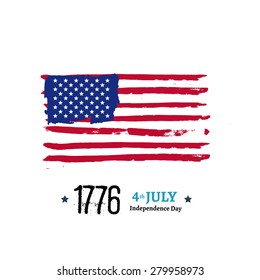 USA independence day vector illustration