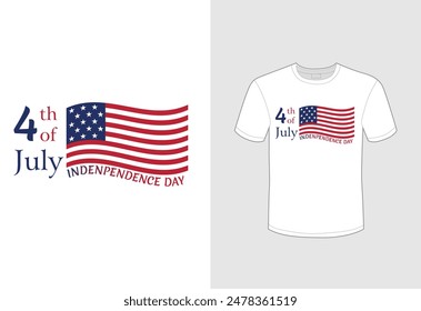 USA Independent day t-shirt design