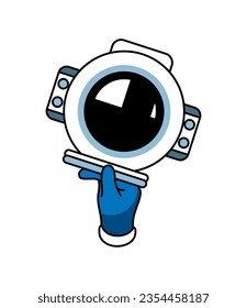 USA labor day celebration icon isolated