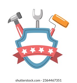 vector de ilustración del día laboral de usa