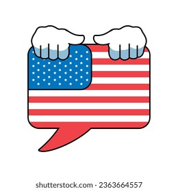 icono de etiqueta del día laboral de usa aislado