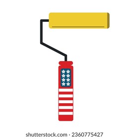 usa labor day tool icon isolated