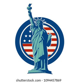 usa liberty logo emblem 4 july