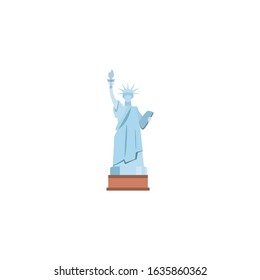 Usa liberty statue design, United states america independence day nation us country and national theme Vector illustration