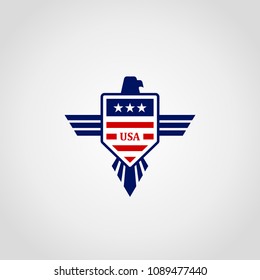 USA logo concept