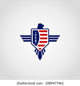 USA logo concept
