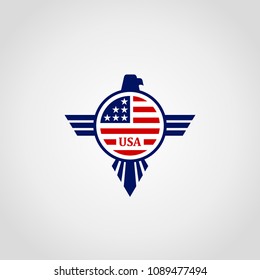 USA logo concept