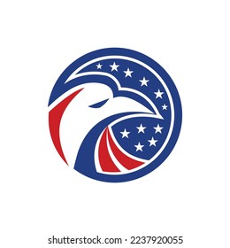 usa logo design vector concept
