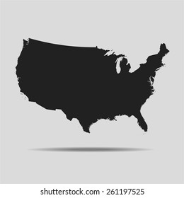 USA map