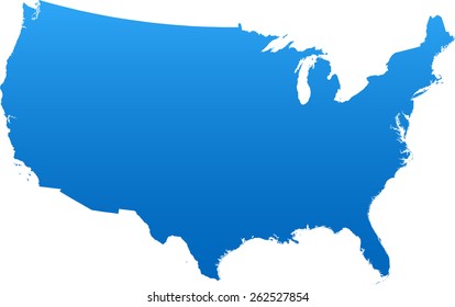 USA map