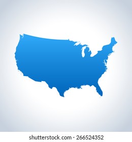 USA map