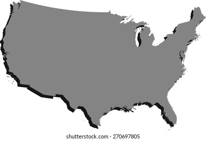 USA map
