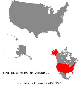 USA  map