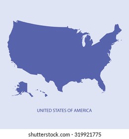 USA map