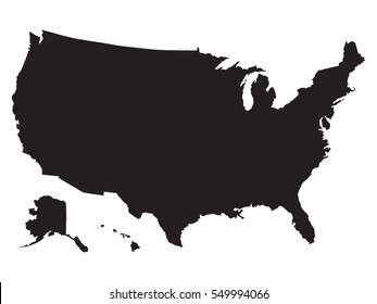 USA map