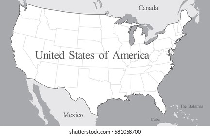 Us Mexico Map Images Stock Photos Vectors Shutterstock