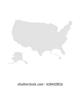 USA map