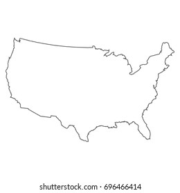 USA map