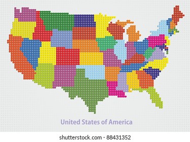 USA map