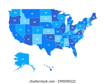 Usa map. Infographic us map with grey states and pins, topographic info outline road, travel poster vote vector election president