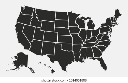 United States Map Images Stock Photos Vectors Shutterstock