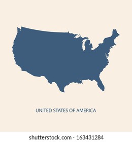 USA Map Vector, US MAP VECTOR, UNITED STATES OF AMERICA MAP VECTOR