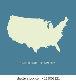 USA map vector, US MAP VECTOR, UNITED STATES OF AMERICA MAP VECTOR 