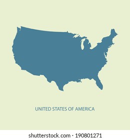 USA map vector, US MAP VECTOR, UNITED STATES OF AMERICA MAP VECTOR