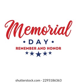 USA Memorial day and Independence day concept