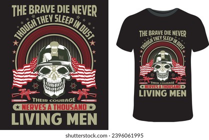USA Military T shirt design, Veteran Graphic T shirt Design Vector. usa, T shirt, military, freedom, flag, army, memorial, Veteran T Shirt Design