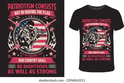 USA Military T shirt design, Veteran Graphic T shirt Design Vector. usa, T shirt, military, freedom, flag, army, memorial, Veteran T Shirt Design