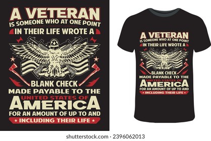 USA Military T shirt design, Veteran Graphic T shirt Design Vector. usa, T shirt, military, freedom, flag, army, memorial, Veteran T Shirt Design